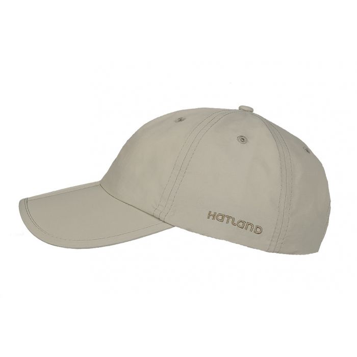 Hatland - Water-resistant UV Baseball cap for men - Clarion - Beige